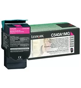 Cartus Laser Lexmark C540A1MG "Return Program" Magenta de 1.000 pagini pentru C540 C543 C544 X543 X544
