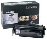 Cartus Laser Lexmark 12A8420 "Return Program" pentru T430