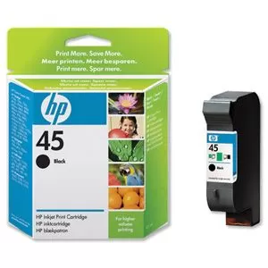 Cartus Inkjet HP 45 Black 51645AE