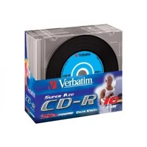 CD-R AZO 52X 700MB SLIM CASE 10 pret pe bucata