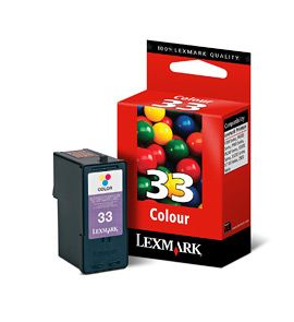 Cartus Inkjet Lexmark Color #33 / 18CX033E