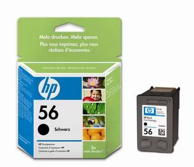 Cartus Inkjet HP 56 Black 19 ml C6656AE