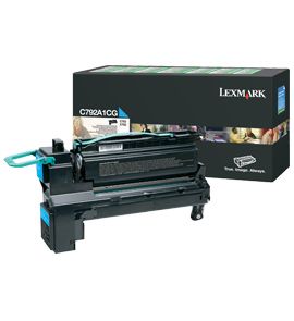 Cartus Laser Lexmark Cyan pentru C792 X792 (6K) Return Program