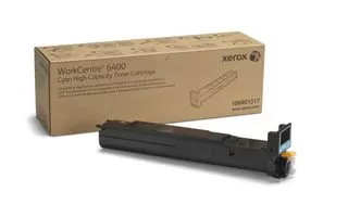 Cartus Toner Xerox pentru Xerox WorkCentre 6400  14000 pag  Cyan