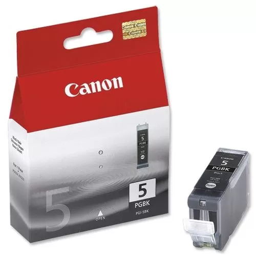 Pachet 2 Cartuse Inkjet Canon Black PGI-5B