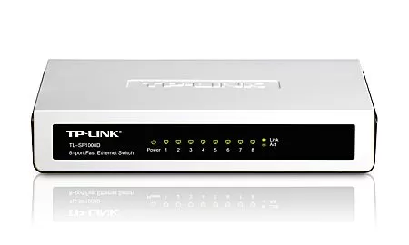 Switch Tp-Link TL-SF1008D  fara management  fara PoE  8x100Mbps-RJ45