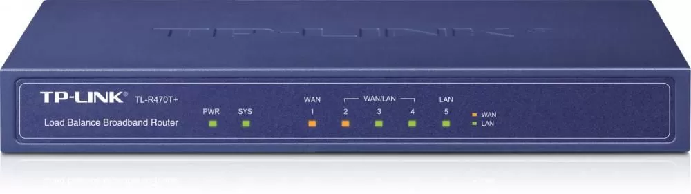 Router Tp-Link TL-R470T+  WAN: 1xEthernet  fara WiFi