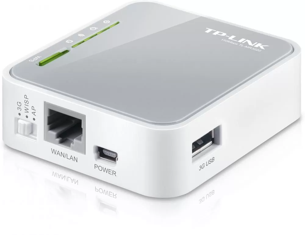 Router Tp-Link TL-MR3020 WAN: 1xEthernet + 1x3G/4G WiFi: 802.11n-150Mbps