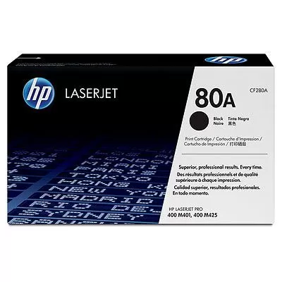 Cartus Laser HP Black 80A (2.7K)