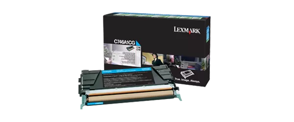 Cartus Laser Lexmark Cyan Return Program C746 C748 (7K)