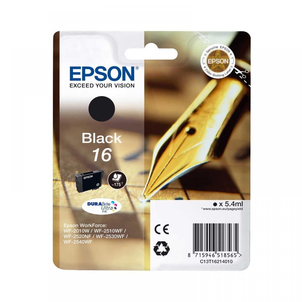 Cartus Inkjet Epson T16214010 INK 16 PEN Black SGPK