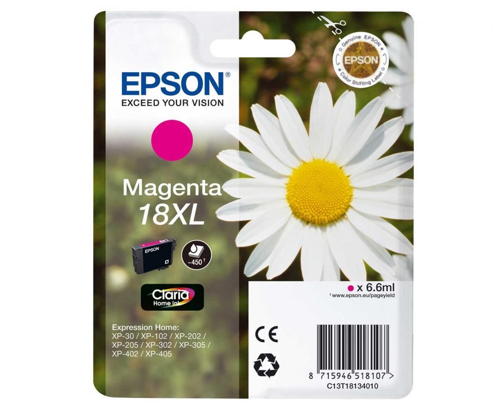 Cartus Inkjet Epson 18XL Magenta T18134010