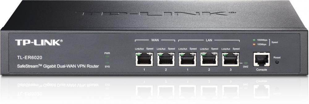 Router Tp-Link TL-ER6020 WAN: 2xGigabit fara WiFi