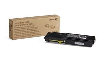 Cartus Toner Xerox pentru Phaser 6600 WorkCentre 6605 6000 pag Yellow