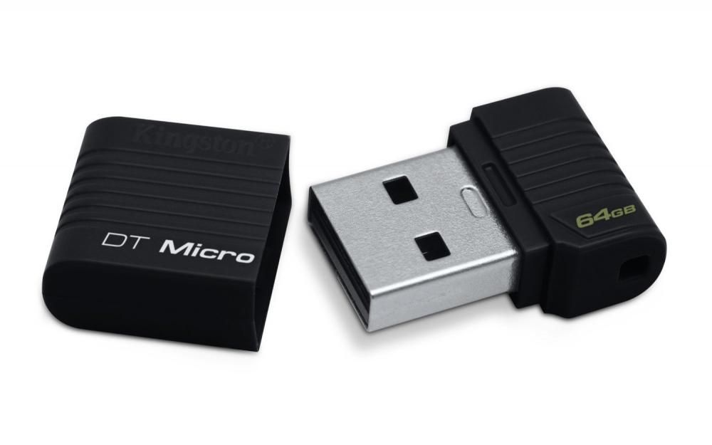 Flash USB Kingston 64GB Micro Black -DTMCK/64GB