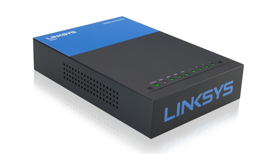 Router Linksys LRT214 WAN: 1xGigabit fara WiFi