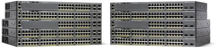 Switch Cisco CATALYST 2960-X cu management fara PoE 24x1000Mbps-RJ45 + 2xSFP