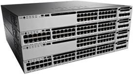 Switch Cisco CATALYST 3850 cu management fara PoE 24x1000Mbps-RJ45