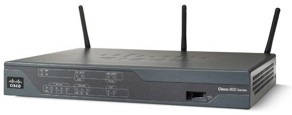 Router Cisco 888EA WAN: 1xADSL fara WiFi