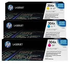 Pachet 3 Cartus toner C.M.Y. HP  304A   2.8K/buc