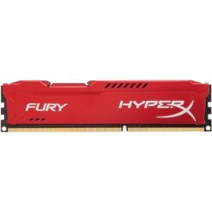 Memorie Desktop Kingston HyperX Fury Red 4GB DDR3 1600 MHz CL10