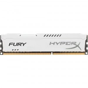 Memorie Desktop Kingston HyperX Fury White 4GB DDR3 1600 MHz CL10