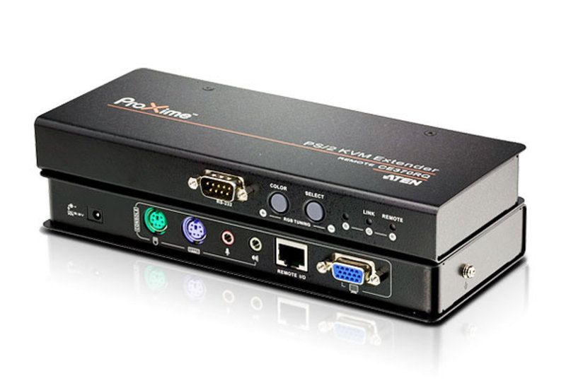 Extender semnal Aten CE370 tip semnal video: VGA - VGA distanta semnal: 300m