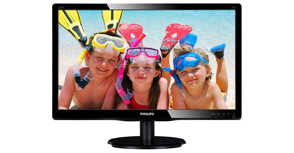 Monitor LED Philips 220V4LSB/00 22\'\' HD Negru
