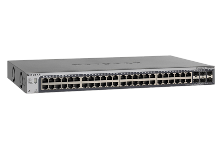 Switch Netgear GS752TXS cu management fara PoE 48x1000Mbps-RJ45 + 4xSFP 10GbE