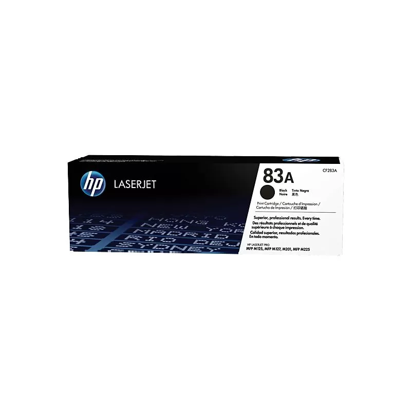 Pachet 2 cartuse toner black HP 83A