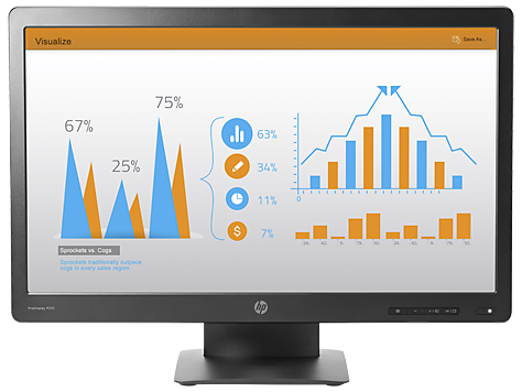 Monitor LED HP ProDisplay P232 23 5ms 16:9 Full HD VGA DisplayPort Negru