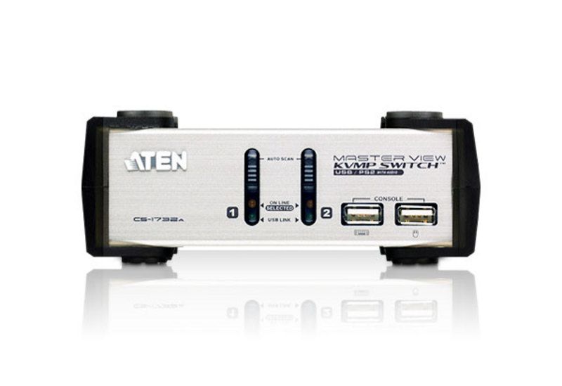 Switch KVM Aten CS1732 nr de calculatoare conectate: 2 rezolutie: 2048x1536