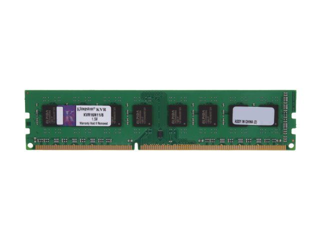 Memorie Desktop Kingston KVR16N11/8BK 8GB DDR3 1600MHz bulk