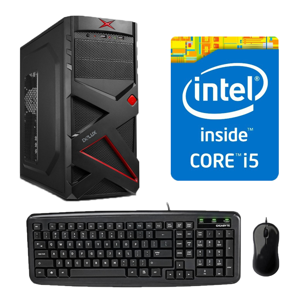 Sistem Adisys Office Intel Core i5-4460 8GB RAM 1TB HDD DVD-RW Carcasa Middle Tower 450W