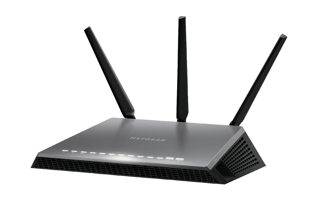 Router Netgear D7000 WAN: 1xGigabit + 1xADSL WiFi: 802.11ac-1900Mbps