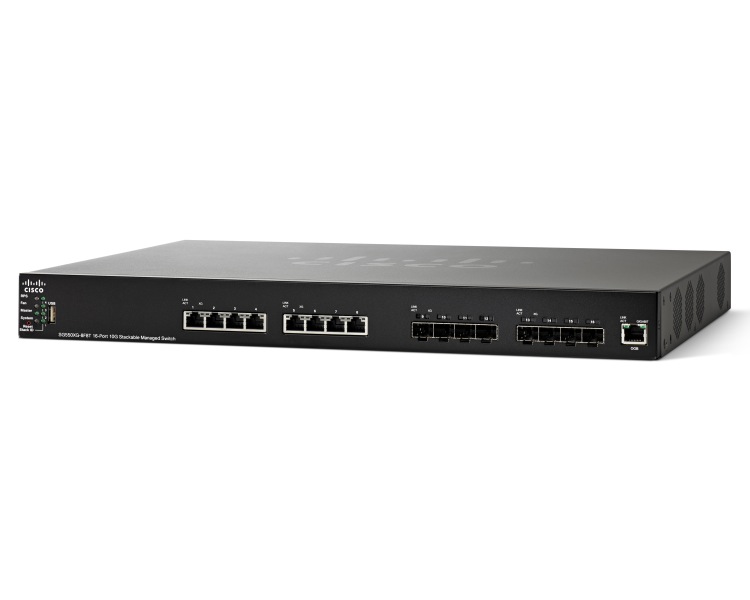 Switch Cisco SG550XG-8F8T cu management fara PoE 8x10GbE-RJ45 + 8xSFP+ (10GbE)