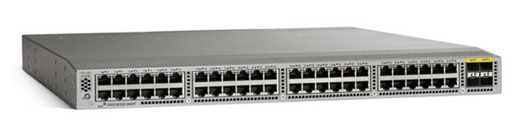 Switch Cisco NEXUS 3048TP-1GE cu management fara PoE 4x10000Mbps-RJ45 + 4xSFP+ (10GbE)