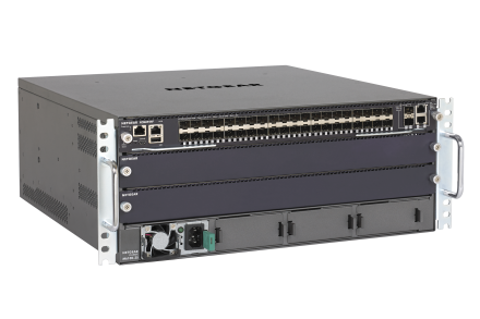 Switch Netgear M6100-44GF3 STARTER KIT cu management cu PoE 40x1000Mbps-RJ45 (PoE) + 2x10GbE-RJ45 + 2xSFP+