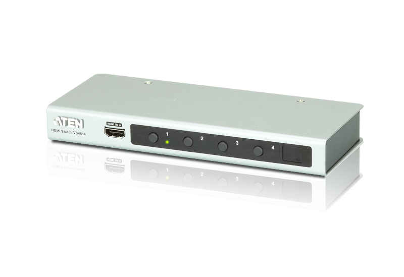 Video spliter Aten VS481B intrare semnal video: 4xHDMI iesirese semnal video: 1xHDMI