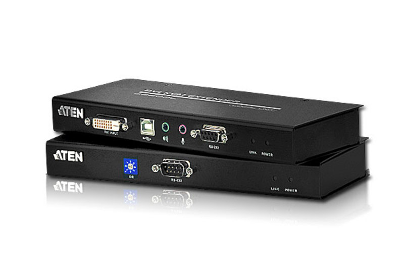 Extender semnal Aten CE602 tip semnal video: DVI-D - DVI-D distanta semnal: 60m
