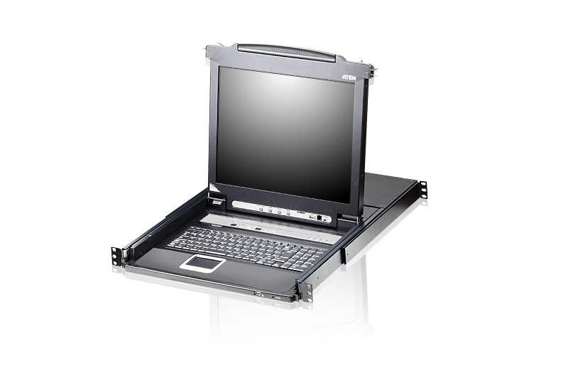 Consola KVM Aten CL5708N nr de calculatoare conectate: 8 marime LCD: 19 inch rackmount