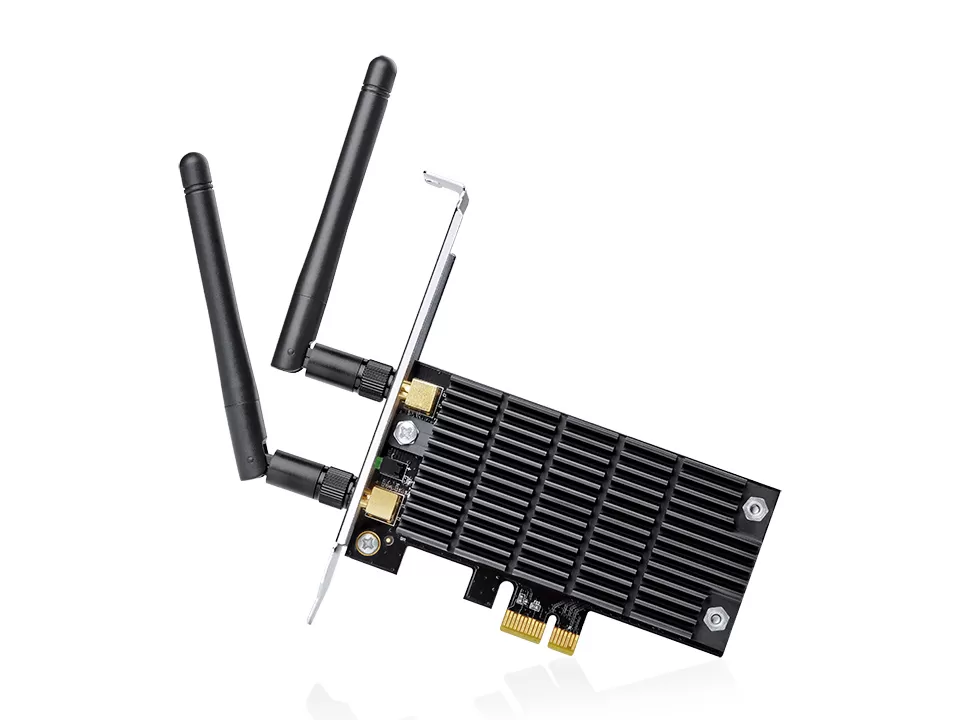 Placa de retea Tp-Link ARCHER T6E interfata calaculator: PCI-E x1 rata de tranfer pe retea: 802.11ac-1300Mbps