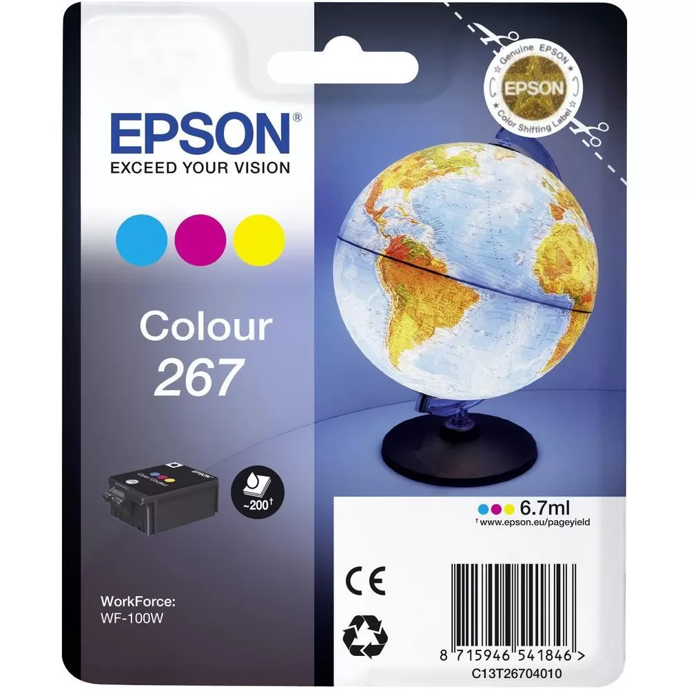 Cartus inkjet Epson T2671 Tricolor