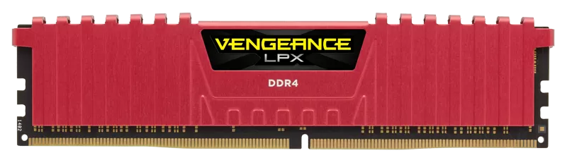 Memorie Desktop Corsair Vengeance LPX 1 x 8GB DDR4 2666MHz Red