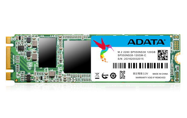 Hard Disk SSD A-Data Premier Pro SP550 120GB M.2 - 80mm viteza citire/scriere - 560/510-MB/s