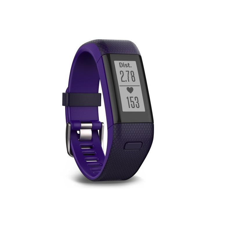 Bratara Fitness Garmin Vivosmart HR+GPS Activity Tracker display digital touchscreen OLED