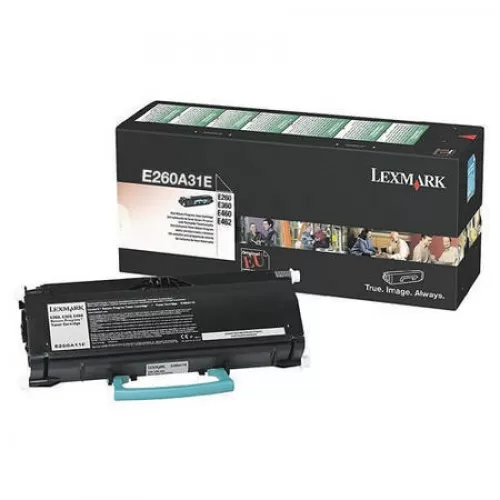 Toner Lexmark E260A31E Black