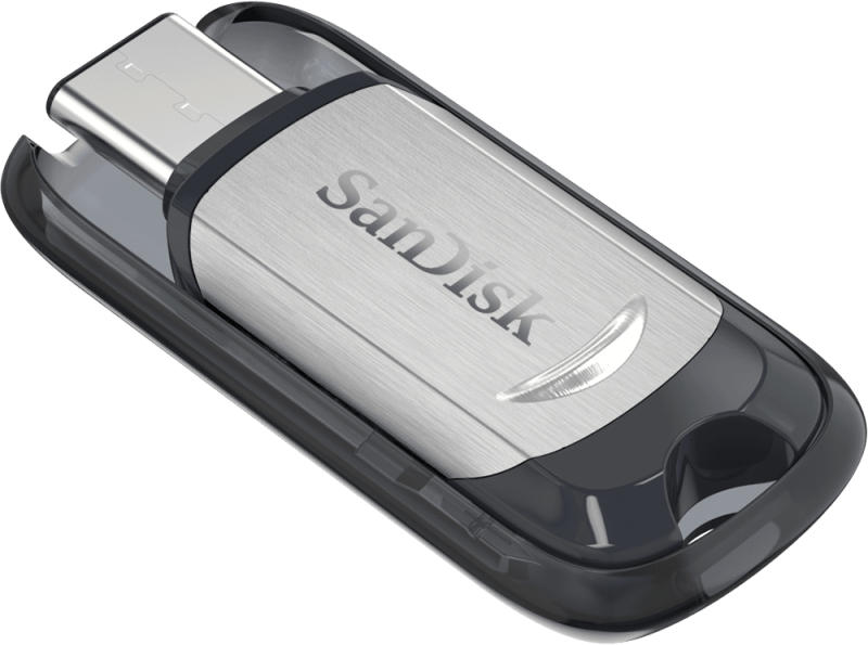 Flash Drive Sandsik Ultra 32GB USB Type-C Grey/Black