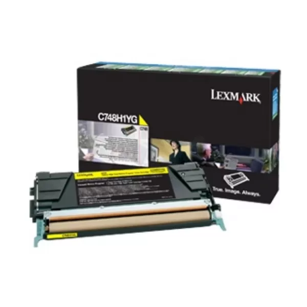 Cartus toner Lexmark C748H3YG Yellow