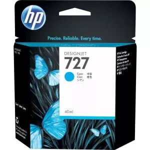 Cartus inkjet HP 727 Cyan 300 ml